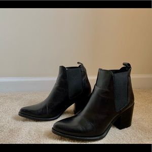 Black Steve Madden Booties